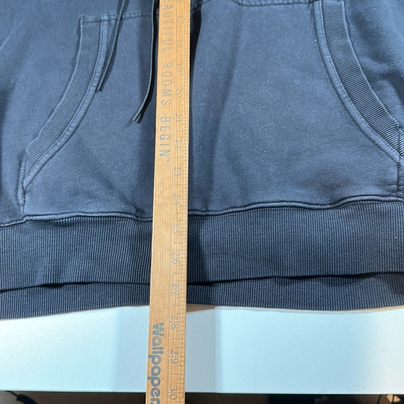 Men’s Zanerobe Lowgo Hood Sweatshirt Black sz M - Picture 4 of 6